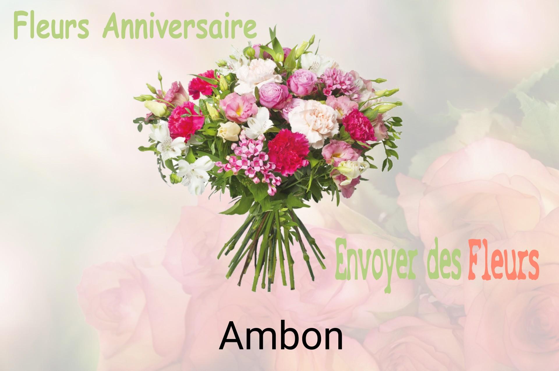 Bouquet de fleurs d’anniversaire livré à Ambon